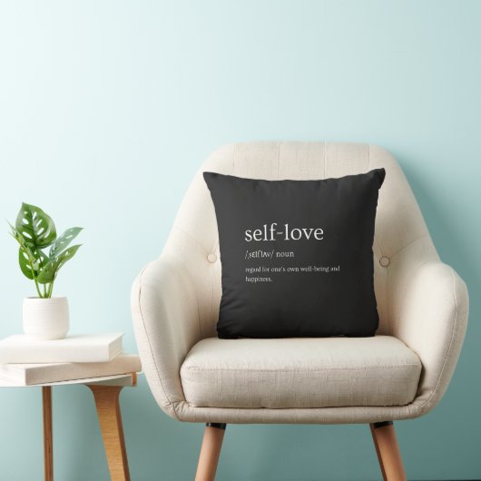 Self-Love Definition – Editable Design クッション (椅子)