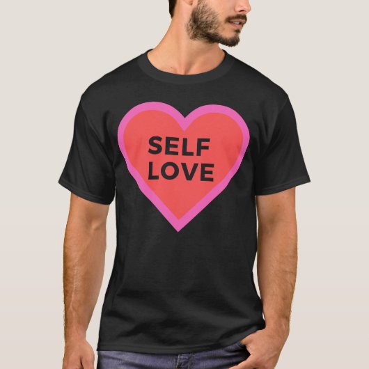 SELF LOVE girl Tシャツ (正面)