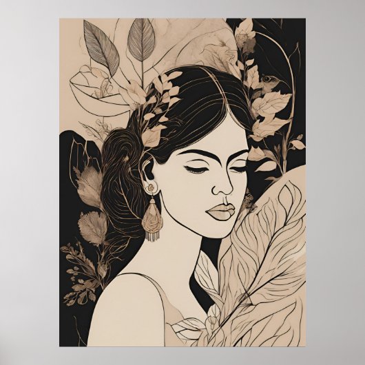 Self-Love & Healing Art ポスター (正面)