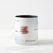 Self Love Inspirational Quote Mug, Soft Feminine マグカップ (中央)