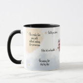 Self Love Inspirational Quote Mug, Soft Feminine マグカップ (左)