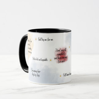 Self Love Inspirational Quote Mug, Soft Feminine  マグカップ