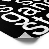 Self Love Is So Gangster Funny Saying  ポスター (角)