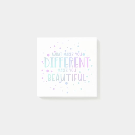 Self-Love Mantra Post-It Notes ポストイット (正面)