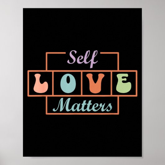 Self Love Matters ポスター (正面)