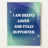 Self Love, Motivational, Inspirational Quote プランナー手帳 (裏面)