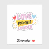 Self Love Quote Sticker  シール (シート)
