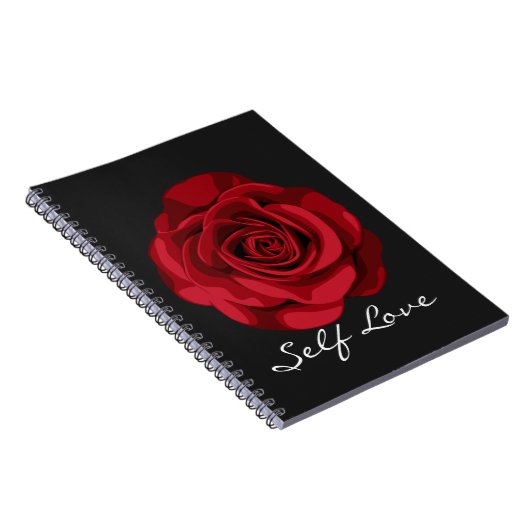 Self Love Spiral Notebook ノートブック (右側)
