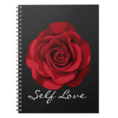 Self Love Spiral Notebook ノートブック (正面)