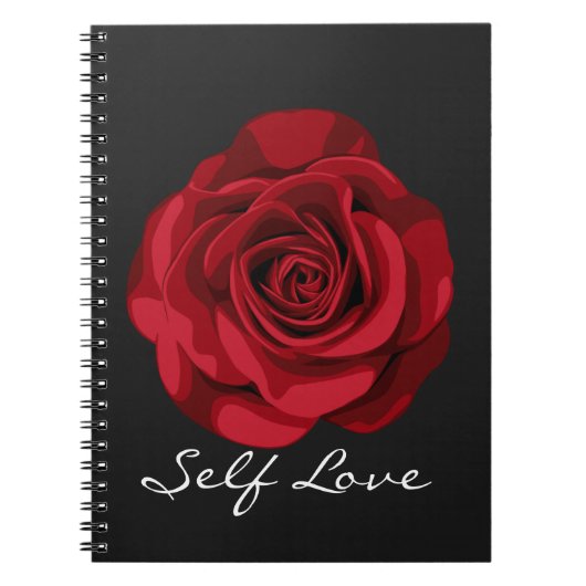 Self Love Spiral Notebook ノートブック (正面)