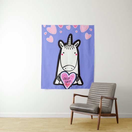 Self-Love Unicorn タペストリー (インサイチュ)