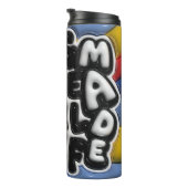 SELF MADE - Afro-American女性タンブラー タンブラー (回転右)