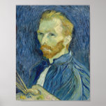 Self-Portrait 1889 by Vincent van Gogh ポスター<br><div class="desc">Self-Portrait (1889) by Vincent van Gogh (Dutch,  1853-1890)</div>