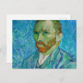 Self-Portrait, 1889 by Vincent van Gogh ポストカード (正面/裏面)