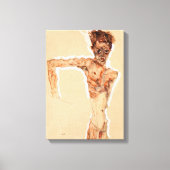 Self Portrait (1911) | Egon Schiele | キャンバスプリント (正面)