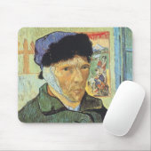 Self Portrait, Bandaged Ear by Vincent van Gogh マウスパッド (マウス)