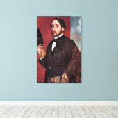 Self-Portrait, by Edgar Degas, キャンバスプリント (インサイチュ (ウッドフロア))