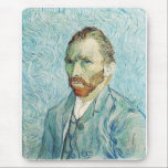 Self Portrait by Vincent Van Gogh マウスパッド<br><div class="desc">Self Portrait by Vincent Van Gogh</div>