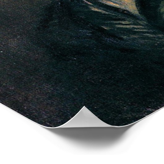 Self Portrait by Vincent van Gogh 1886 ポスター (角)