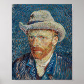 Self portrait de Van Gogh ポスター (正面)