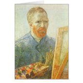 Self Portrait in Front of Easel, Vincent van Gogh (正面)