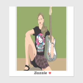 Self-Portrait Sticker シール