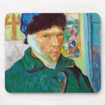 Self-Portrait With a Bandaged Ear, Van Gogh マウスパッド<br><div class="desc">Vincent Willem van Gogh (30 March 1853 – 29 July 1890) was a Dutch post-impressionist painter who is among the most famous and influential figures in the history of Western art. In just over a decade, he created about 2, 100 artworks, including around 860 oil paintings, most of which date...</div>