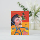 Self-Portrait with Halo and Snake ポストカード (スタンド正面)