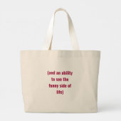 Self-respecting organist Tote Bag ラージトートバッグ (裏面)