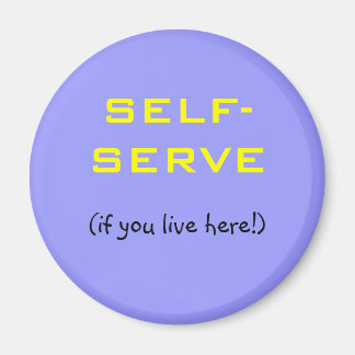 SELF-SERVE(もしここに住む!) マグネット