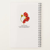 Self Spiral Notebookへのメモ ノートブック (裏面)