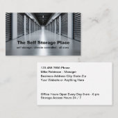 Self Storage Theme Business Cards  名刺 (正面/裏面)