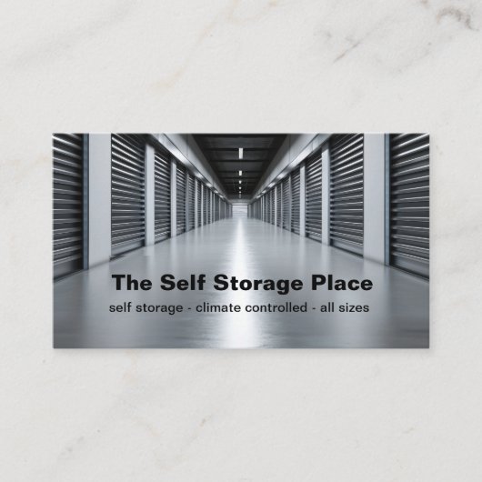 Self Storage Theme Business Cards  名刺 (正面)