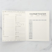 Selfcare + Dailyプランナー+ Savings Tracker + カード (内部)