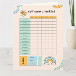 Selfcare + Dailyプランナー+ Savings Tracker + カード