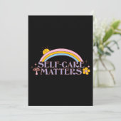 SelfCare Mattersアパおもしろいレル 招待状 (スタンド正面)