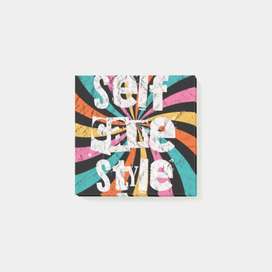 selfcare style, mental health matters ポストイット (正面)