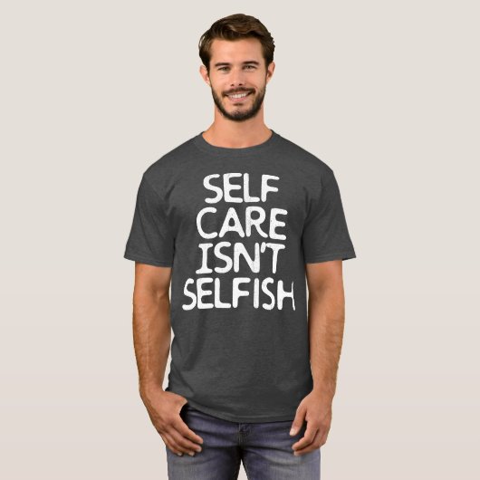Selfe Isnt Selfish Tシャツ (正面フル)