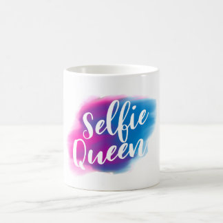 Selfieのおもしろいな女王 コーヒーマグカップ