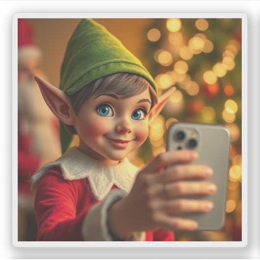 「sELFie」 シール (正面)