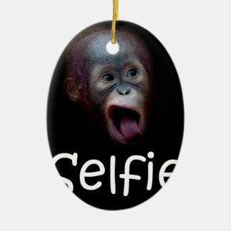 Selfie セラミックオーナメント
