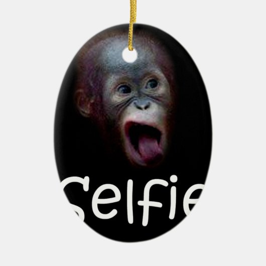 Selfie セラミックオーナメント (正面)