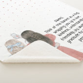 Selfie Girls 最高の Friendsカスタムレター シェルパブランケット (3/4)