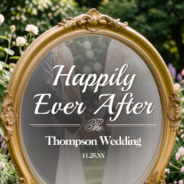 Selfie Mirror Decal - DIY Wedding Decoration ウィンドウサイン