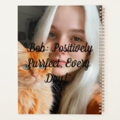 「Selfie Momentsプランナー：自分の日をパーソナライズ」 プランナー手帳 (裏面)