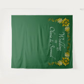 Selfie or Photo-Booth Backdrop Fabric Wall-hanging タペストリー (正面(横))