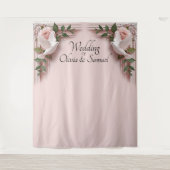 Selfie or Photo-Booth Backdrop Fabric Wall-hanging タペストリー (正面)