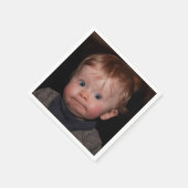 Selfie Photo Upload | Your Face Fun party  スタンダードカクテルナプキン (角)