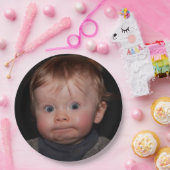 Selfie Photo Upload | Your Face Fun party  ペーパープレート (パーティー)