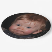 Selfie Photo Upload | Your Face Fun party  ペーパープレート (アングル)